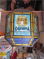 VINTAGE OLYMPIA LIGHTED SIGN