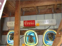 VINTAGE COORS LIGHTED SIGN