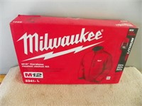 Unused Milwaukee M12 red heated jacket Large