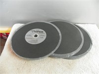 Fifteen Unused Viper 14"x 1/8 x 1" chopsaw disks