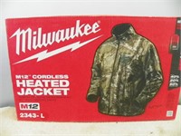 Unused Milwaukee M12 Heated  jacket  c/w battery &