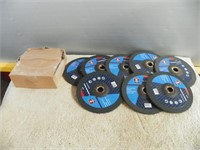 Twenty unused Neiko 7"x 1/4"x7/8"  grinding disks
