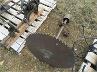 Buzz saw c/w mandrel