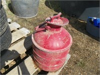 Westeel 5 gal heavy steel pail with lid