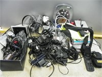 Qty electronics- HDMI cord, chargers, phone etc