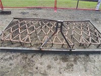 3 pt hitch 3 section harrows and bar