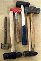 Lot of (6) Mini Mauls Hammers