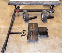 Easy Move Snowmobile Dolly Cart & Extra Set