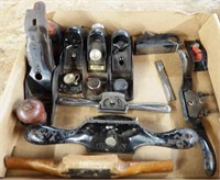 Lot of Hand & Draw Planes - Wood Working Tools