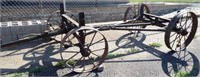 Antique Steel Wheel Running Gear