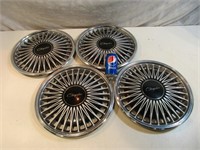 4 enjoliveurs 14" CHRYSLER vintage