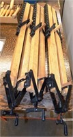 Lot of (3) Panel Clamps
