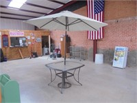 Patio Table with Umbrella