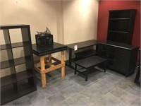 Tables, Shelves and Cabinet
