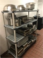 Cookware and Antimicrobial Rack