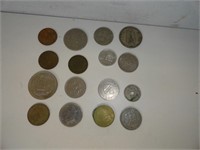 COINS - FOREIGN LOT OF 16 #2