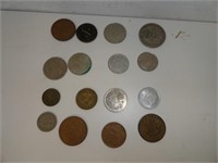 COINS - FOREIGN LOT O F16 #4