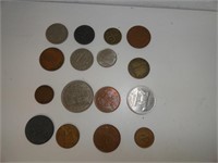 COINS - FOREIGN LOT OF 16 #3