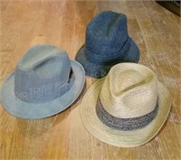 Group of men's hats size 7- 71/8