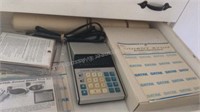 Unisonic calculator & circuit etching & digital