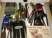 craftsman punch set, Allen key sets, nut drivers,