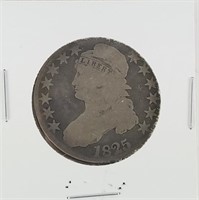 1825 CAPPED BUST HALF DOLLAR