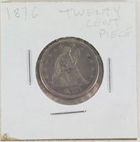 1876 20 CENT SILVER RARE COIN