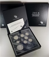 2014 US MINT LIMITED EDITION SILVER PROOF SET