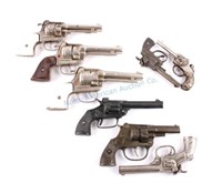 Hubley Cast Iron Cap Gun Collection