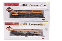 Proto 2000 Series SD45 Locomotives #416 & #400