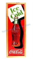 Coca-Cola Advertising Sign Large circa 1936