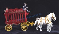 Kenton Cast Iron Overland Circus Wagon