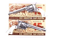 Nichols Stallion 45 Cap Gun Collection w/ Boxes