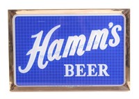 Hamm's Beer Lighted Double Sided Advertising Sign