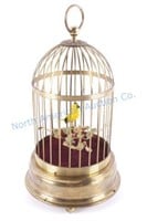 Antique German Single Singing Bird Cage Automaton