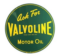 1952 Valvoline Motor Oil Advertising Sign