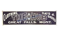 The Hub Original Great Falls Montana Tin Sign