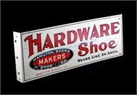 Hardware Shoe Hamilton Brown Flange Sign c.1900