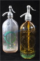 Early Montana & Argentina Advertising Soda Bottles