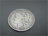 Morgan 1884 Silver Dollar