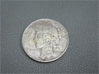 Peace 1934-S Silver Dollar