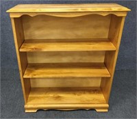 Wood 3 Shelve Book Case