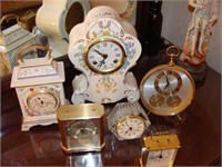 Variety of Clocks