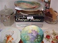 Painted Plates and Chargers