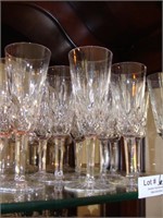 Waterford Stemmed Glasses - 12