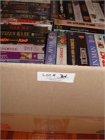 Two (2) Boxes of VHS Tapes