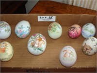Assortment of Eggs - painted