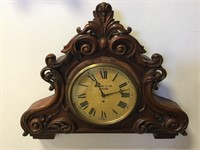 Wood Highly Carved Mummery & Son Clock