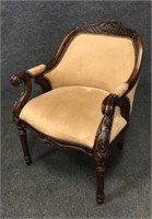 Carved Upholstered Chair