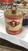 DX oil can